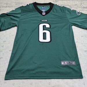 NFL Eagles #6 Smith Green Team Logo Jersey